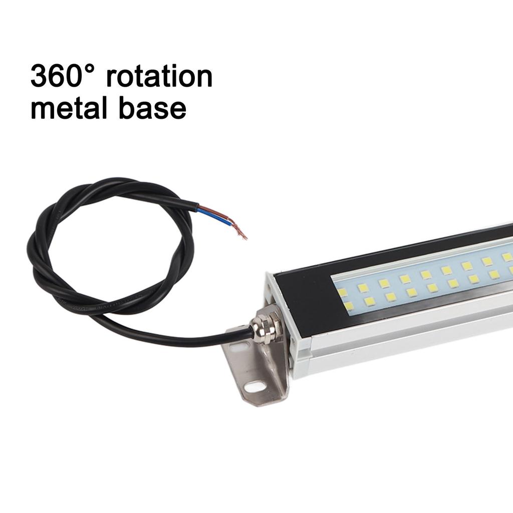 LED Working Light White Source IP67 Waterproof Explosion Proof Machine Tube Light 24V 12W Tool Working Lamp Machine Tube Light
