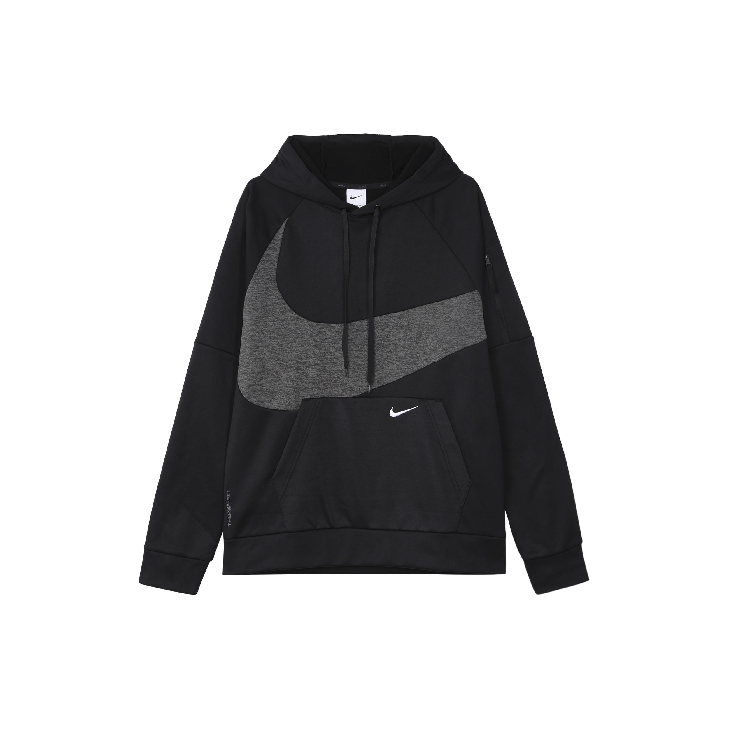 Nike Therma-Fit Swoosh Pullover Hoodie  Black  Men s DQ5402-010 M