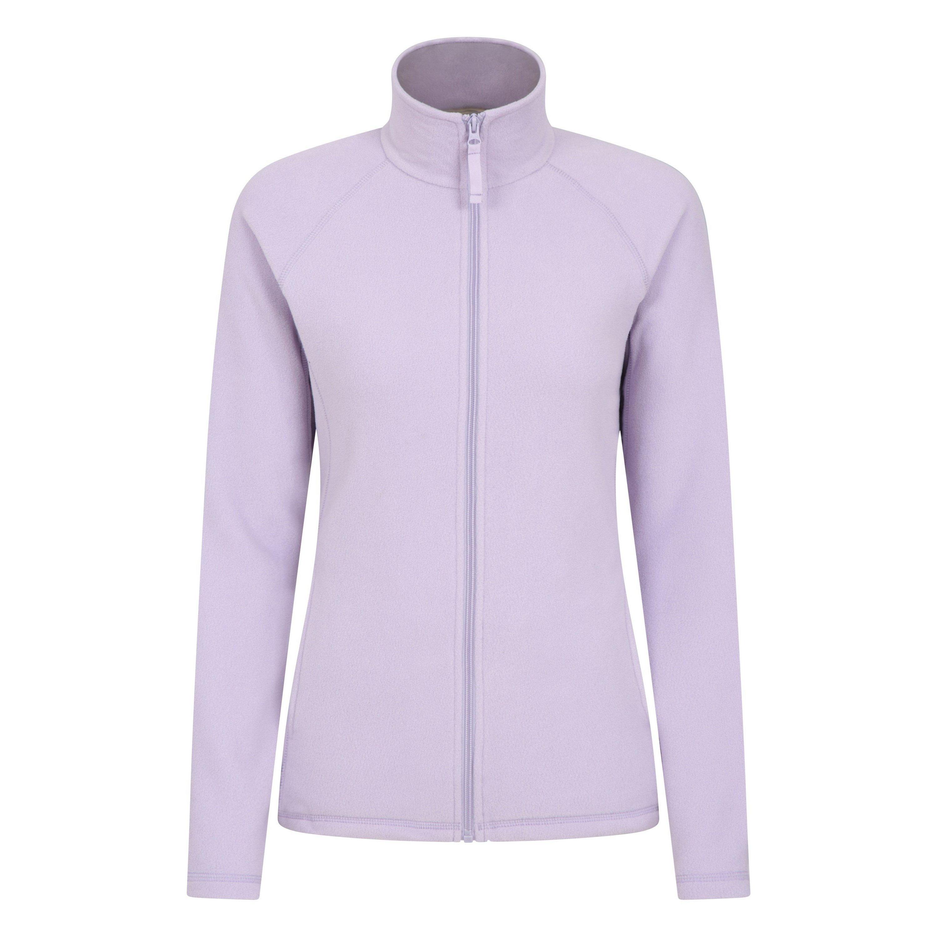 Mountain Warehouse Womens/Ladies Raso Fleece Jacket 4 UK lilas