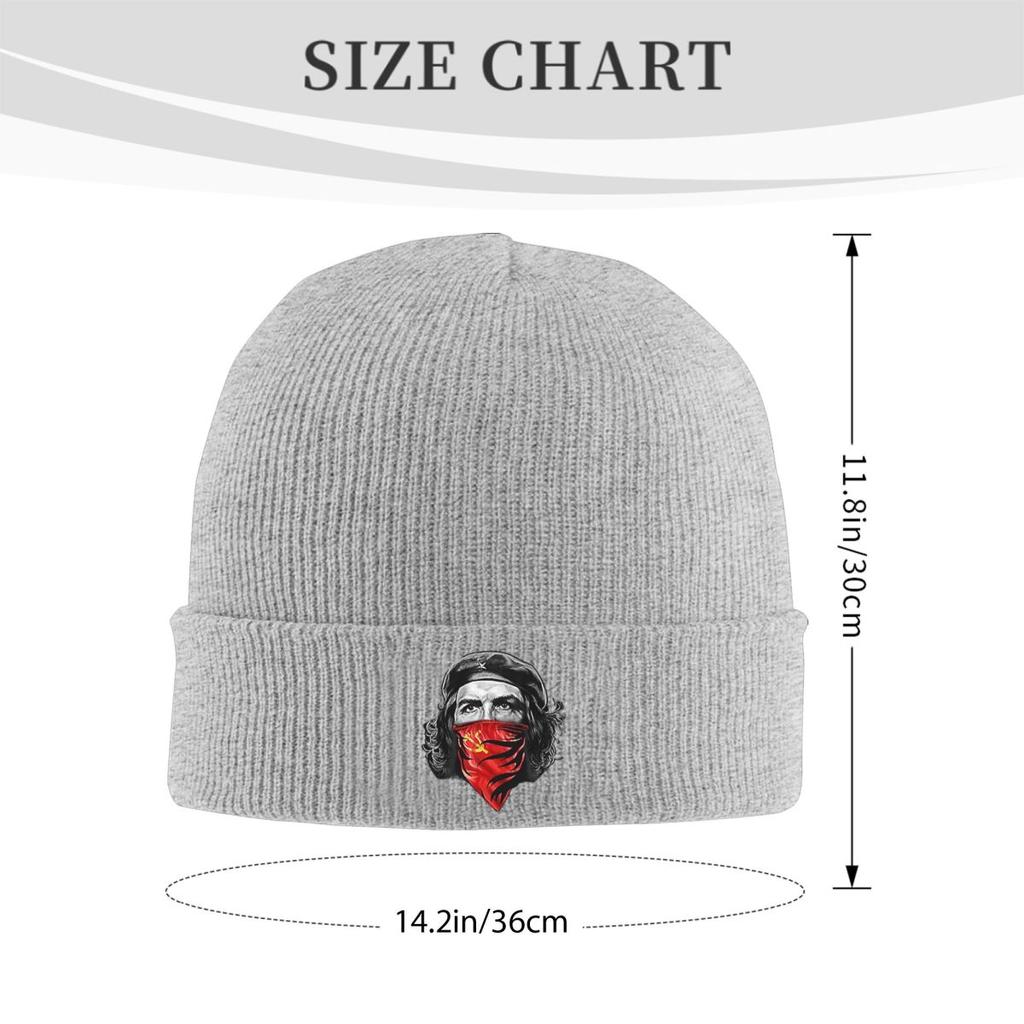 Che Guevara Warm Knitted Cap Winter Knit Bonnet Hat Skullies Beanies Hip Hop Caps for Unisex