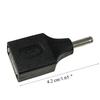 1pcs USB Power Plug Converter To 5.5*2.5 5.5x2.1 4.8x1.7 4.0*1.7 5.5*1.7 2.5*0.7 3.0*1.1 3.5x1.35 mm DC Jack Adapter Connector