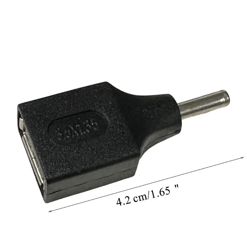 1pcs USB Power Plug Converter To 5.5*2.5 5.5x2.1 4.8x1.7 4.0*1.7 5.5*1.7 2.5*0.7 3.0*1.1 3.5x1.35 mm DC Jack Adapter Connector