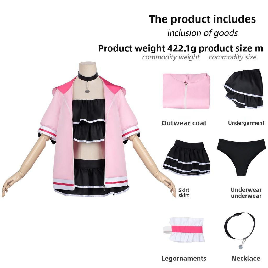 

Cosmic Princess Kaguya Komazawa Noi Cosplay Costume For Girls Polyester Swimwear For Game Role Play M