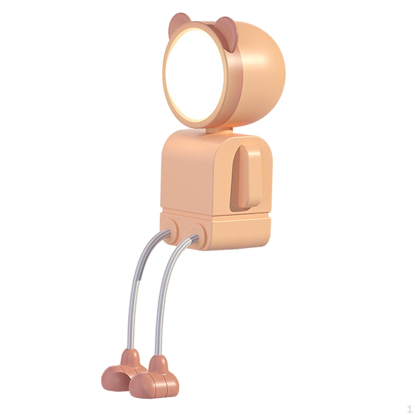 

Светильник, прикроватная лампа, мягкий, милый ночной столик с изображением животных, окружающее освещение для детской комнаты, подарок коричневый