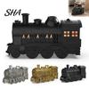 Dual Mode Mist Diffuser for Yoga Vintage Steam Train Aroma Diffuser, 300ml Ultrasonic Cool Humidifier with Decorative Air Christmas Gift LED