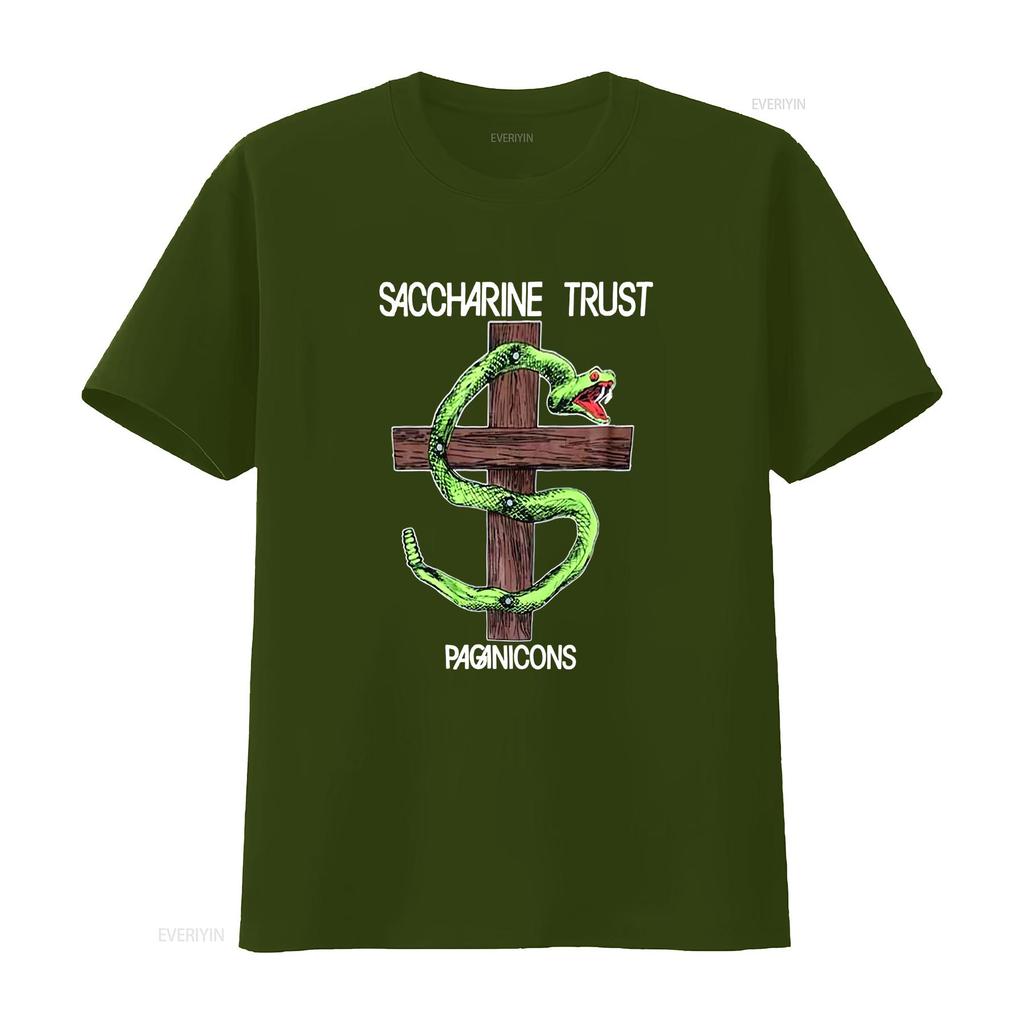 Saccharine Trust Paganicons T Shirt Cotton Adult Pr739 Vintage Fashion Streetwear Homme Comfortable Versatile Soft