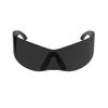 Balenciaga Solid Color Design Injection Molded Irregular Shape Sunglasses Men Sunglasses Black 768060T00031000