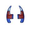 2 Pcs Car Steering Wheel Paddle Shifter Cover For Ford Mustang 2015 2016 2017 2018 2019 2020 2021 2022 2023 ABS Trim Accessories