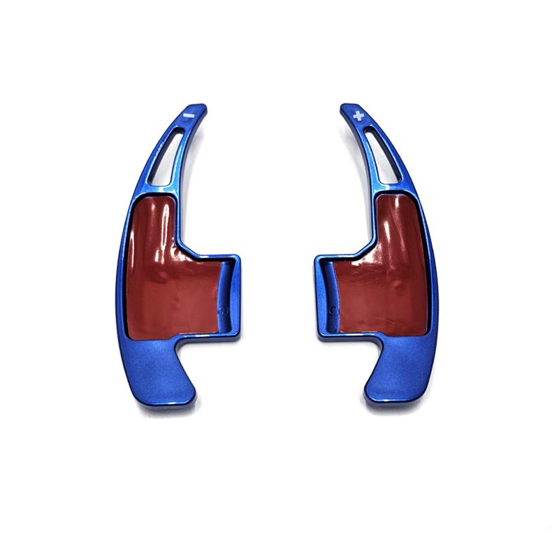 2 Pcs Car Steering Wheel Paddle Shifter Cover For Ford Mustang 2015 2016 2017 2018 2019 2020 2021 2022 2023 ABS Trim Accessories