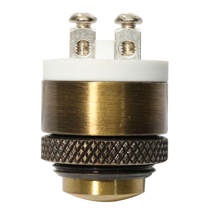 1.6 x 2.7cm Brass Metal Momentary Push Button Door Bell Doorbell Switch 16mm