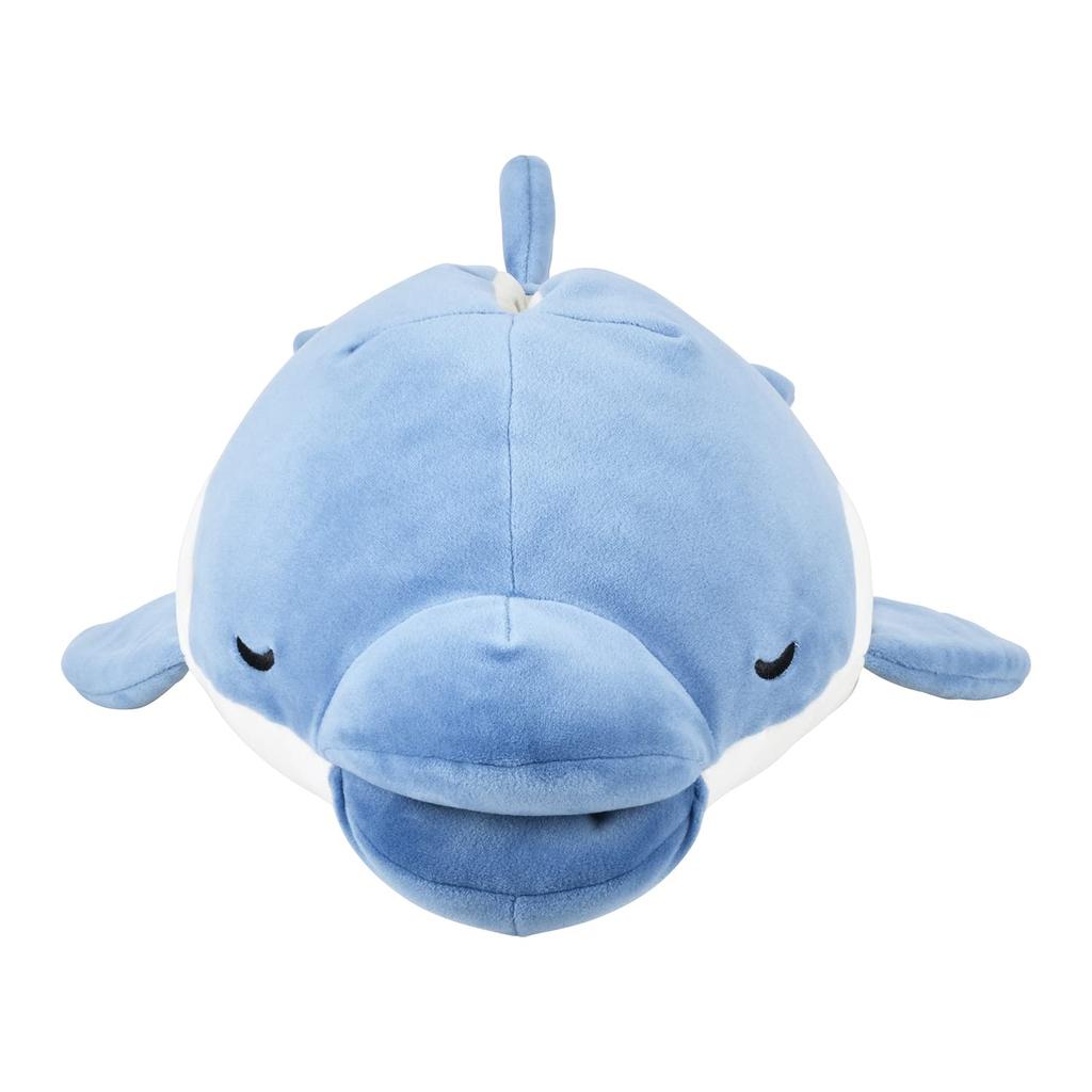 Livheart 2-stronny pokrowiec na chusteczki, Premium Nemunemu Animals Kamukamuzu Delfin Apollo (Całkowita długość około. 46cm), Stylowy wiszący design, 18512-67