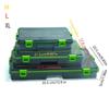 Portable Fishing Tackle and Accessories Storage Box with Frog Lure and Rod Float
