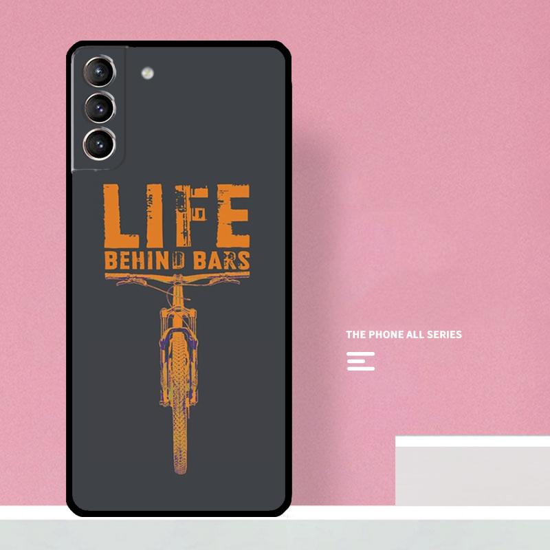 MTB Mountain Bike Cycling Bicycle Phone Case For Samsung Galaxy S26 S25 S24 S20 S21 S22 S23 Ultra S10 Plus S25 FE Cover Coque