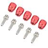 GUB Bike Disc Brake Aluminum Alloy Olive and Stainless Steel Connecting Insert for AD593