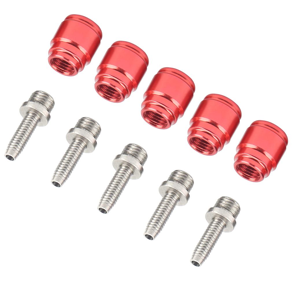 GUB Bike Disc Brake Aluminum Alloy Olive and Stainless Steel Connecting Insert for AD593