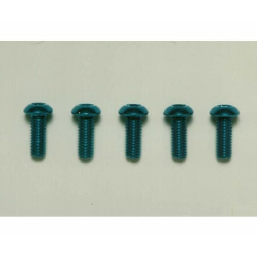 

TAMIYA HOP-UP OPTIONS OP-766 3x8 hex button head screw blue/5 pieces