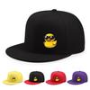 Fashionable Duck Print Breathable and Easy To Wear Flat Brim Hat Unisex Outdoor Sports and Leisure Hat