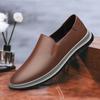 Fashion Luxury Brand Business Office Formal Shoes Fashion Korean Version Genuine Leather Men's Casual Shoes Comfortable Driving Loafers