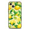 Phone Case Cover for iPhone 17 16 15 14 13 12 Pro Max 11 Pro Max 17 AIR Plus Shockproof Soft TPU Summer Fresh Fruit Lemon Print
