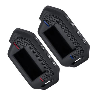 2026 Silicone Key Case Cover LCD Remote Accessories Shell for Scher-Khan Mobicar 1 2 3 A B M10 M20 Two Way Car Alarm System