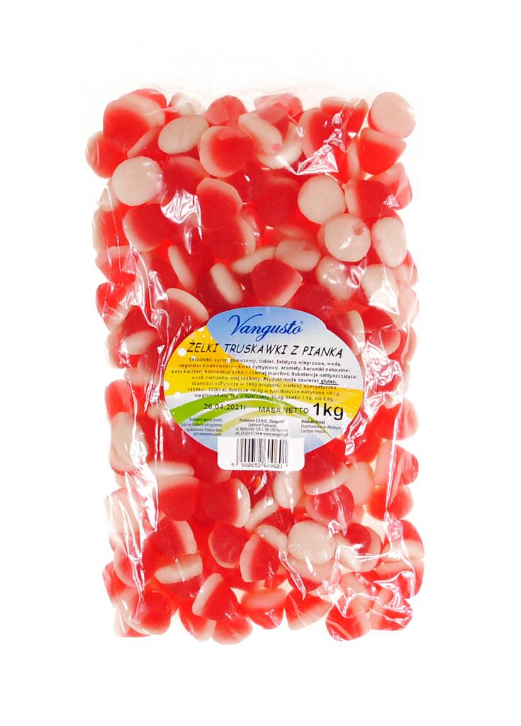 Vangusto GUMMIES 1000g Strawberries with Marshmallows