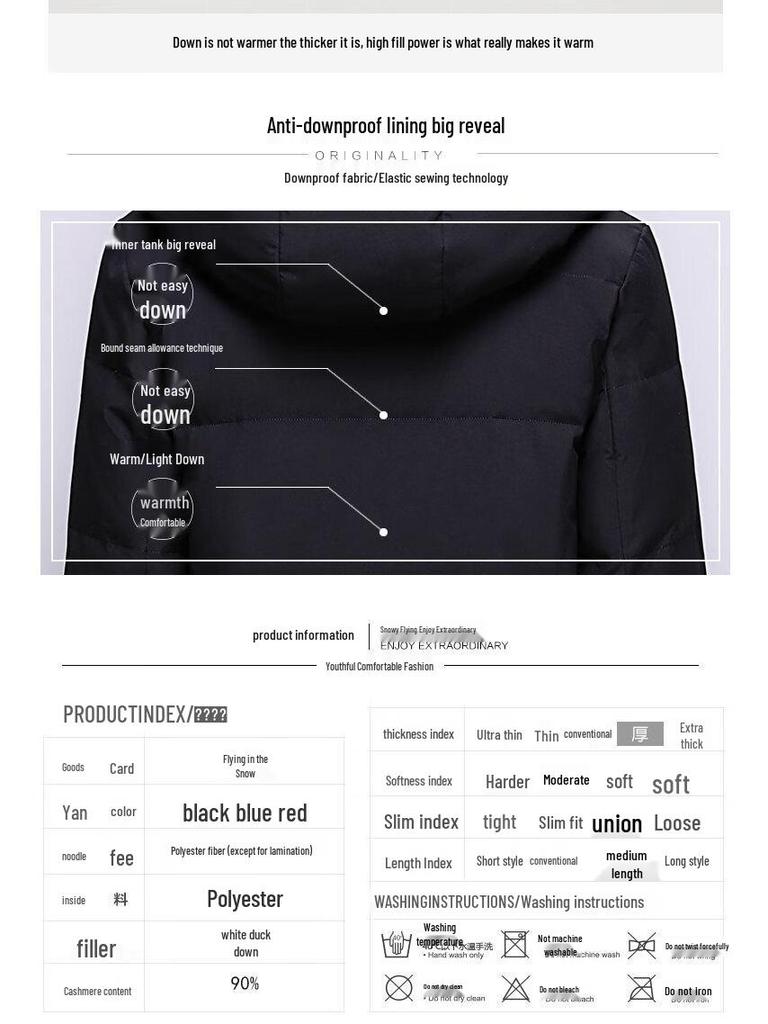 Snow Flying Women's Hooded Winter Down Jacket