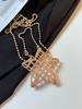 Street Style Star Shaped Mini Metal Crossbody Bag With Chain For Daily Fashion