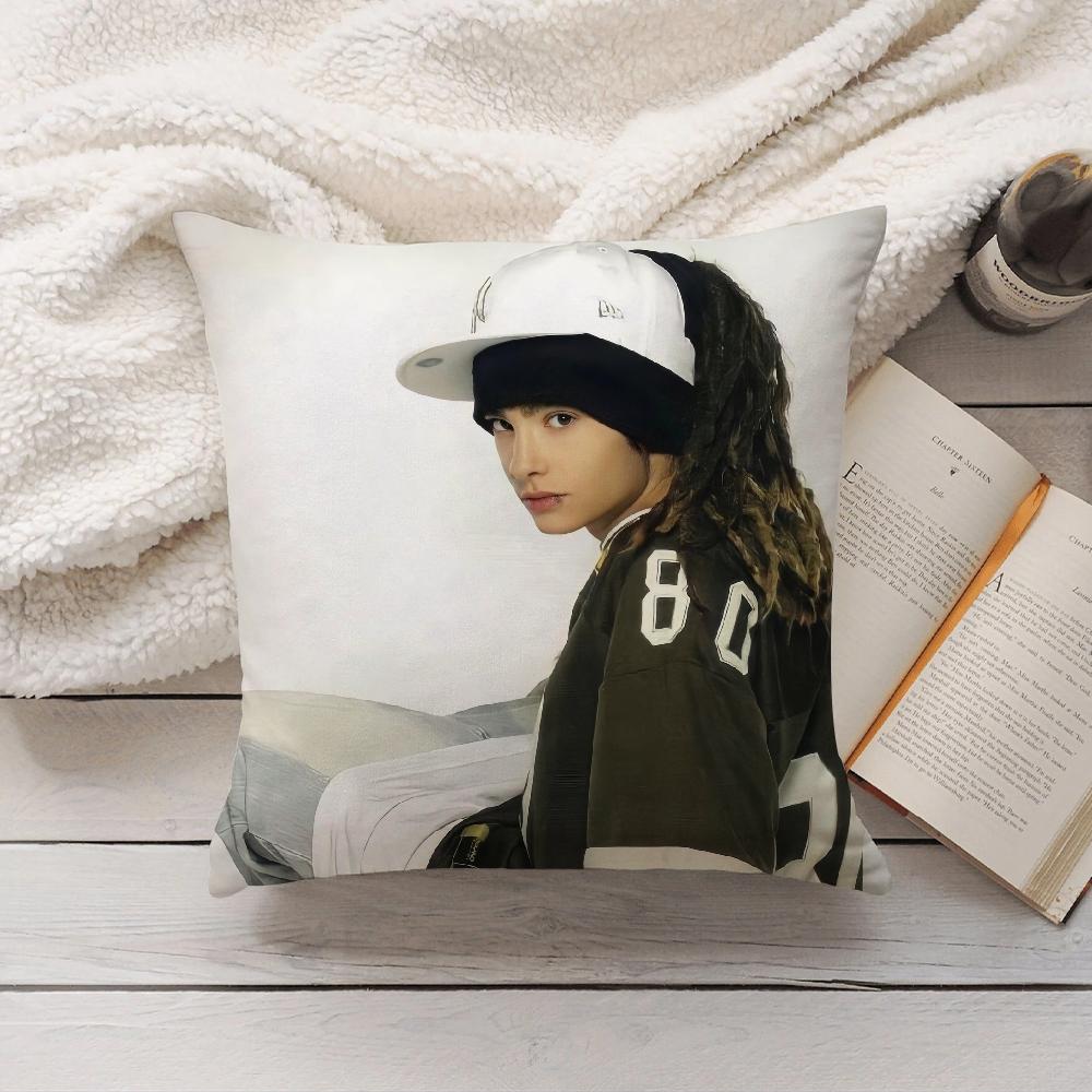 Federa Cuscino Cantante Tom Kaulitz Copricuscino Decorazione per la Casa Adatto per Camera da Letto Auto Ufficio Divano