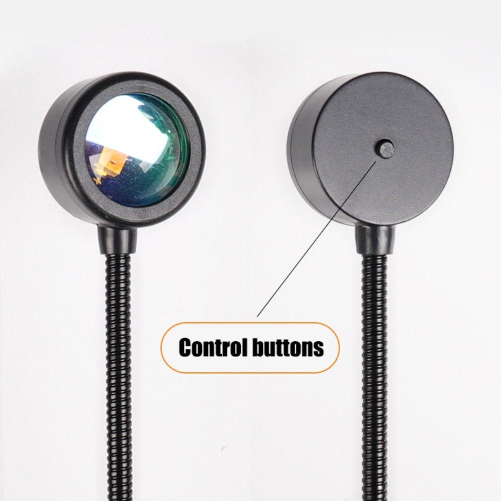 Augenschutz Nachtlichter USB Projektorlampe Neue LED Sonnenuntergangslampe Für Schlafzimmer Wohnzimmer Wand
