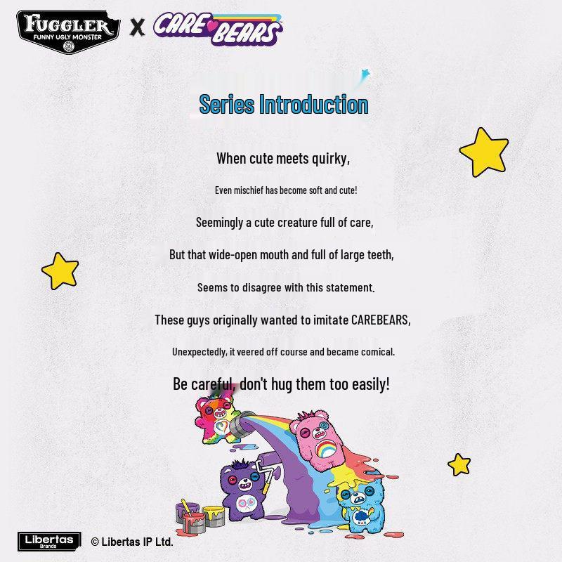 Fuggler Genuine Cute Monster Love Bear Series: Ugly-Cute Quirky Trendy Toy Figure Doll