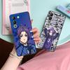 Blue Lock Reo Mikage Matte TPU Mobile Phone Case for VIVO V60 V50 V40 V30 V29 V27 V25 V23 Pro Lite 5G Colorful Printing Cover