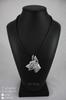 Dobermann, Doberman Pinscher, Dobie I - Necklace with Dog, Silver-plated Pendant for Dog Fan, Unique Jewelry by Art-Dog Brand