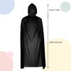 JUTOSU Halloween Cape, Dracula Style, for Kids and Adults, Makeup Costume Prop, Devil, Vampire, Wizard, Cosplay, Event Costume, Unisex Cape Robe,