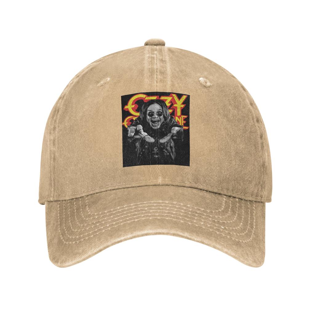 Ozzy Osbourne Merch Album Cover Denim Fabric Cap Casual Baseball Caps Adjustable Hat Summer Unisex Baseball Hats