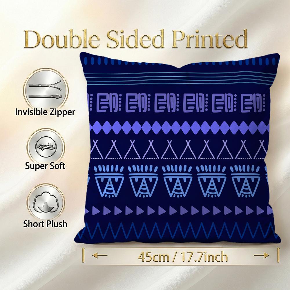 Pattern Creative Print Cushion Cover 1Pcs Decorative Covers Soft Cushion Case For Sofa Couch Decor 40X40 45X45 Pillowcases
