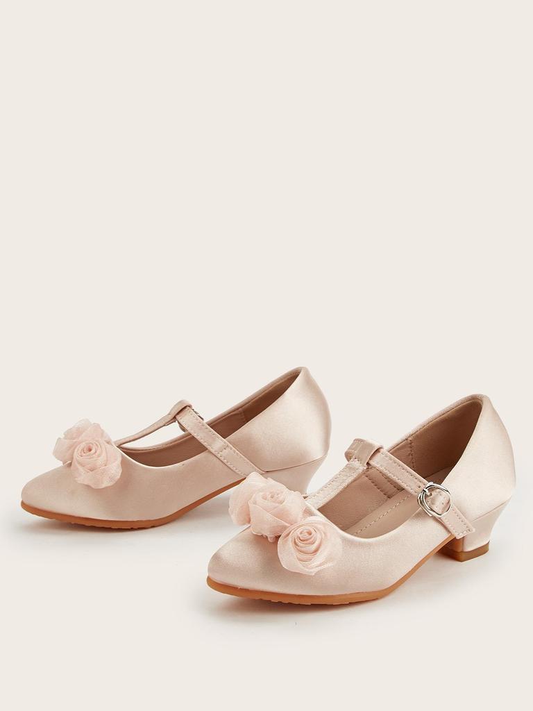 Escarpins à Lacets Pointus pour Filles Hiver 2025 - Chaussures Élégantes en Cuir pour Petites Filles