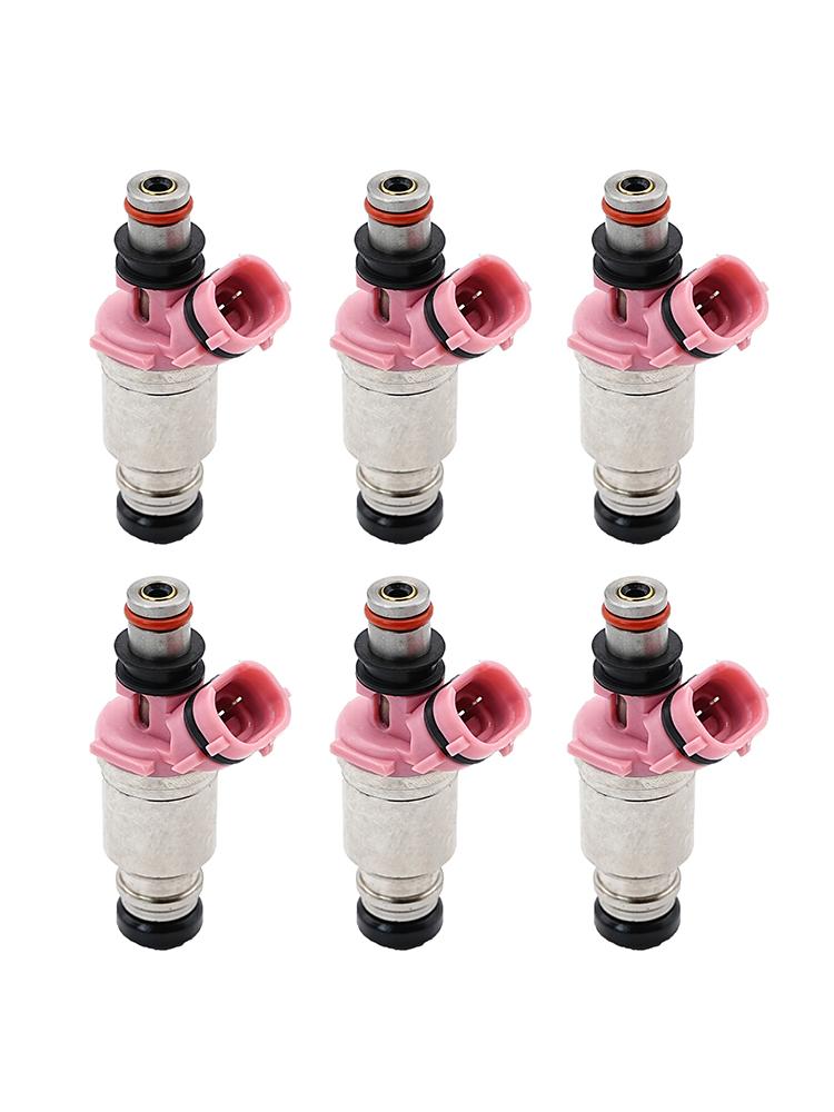 6Pcs Fuel Injector For Toyota Landcruiser 4.5L 1FZ-FE 92-95 23250-74080