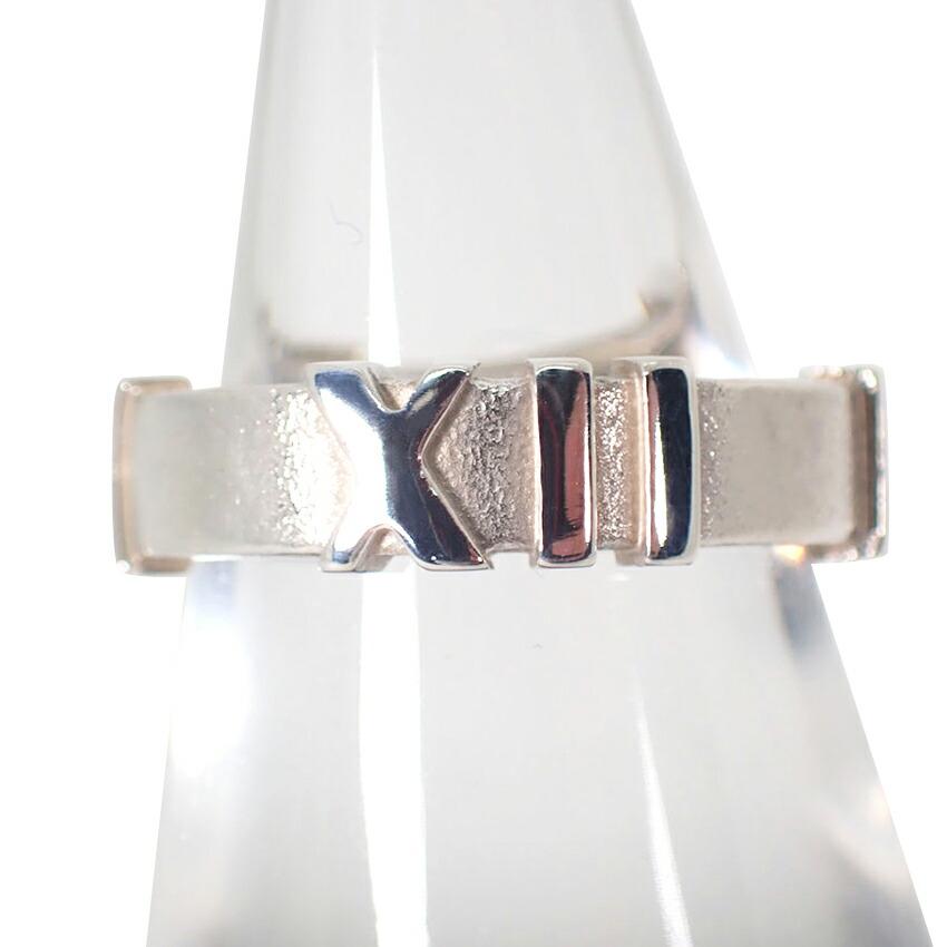 

[Used] TIFFANY/Tiffany 925 Open Atlas Narrow Ring/No. 7/g471-34