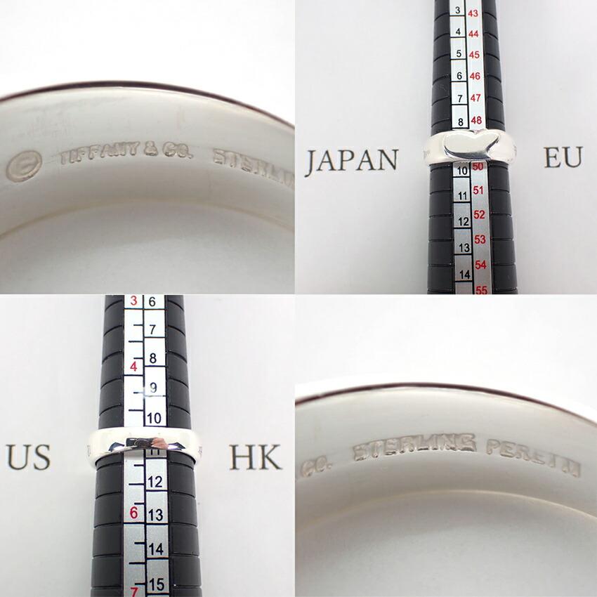 [Used] TIFFANY 925 Signet Heart Ring / Size 9 / j18-5