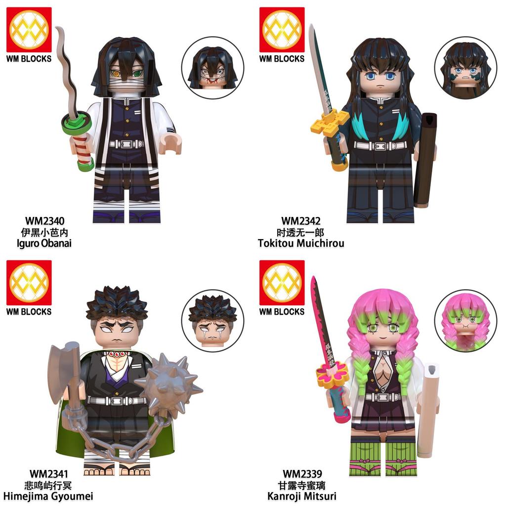 Wm6137 Children's Cartoon Building Toy Abs Plastic, Diy Assembly, Multiple Colors Available Perfect For Ages 3-14