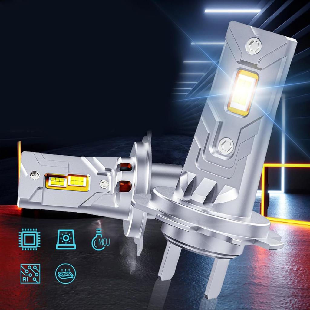 55W 8000LM H1 Car LED Headlight Auto Fog Lamp Bulb 6500K 12V 55W Car Bulb Led Bulbs High And Low Beam