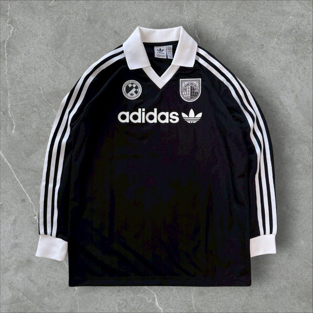

[USED] adidas Originals Football Long Sleeve Shirt Black