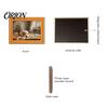 Decorative Metal Cabinet Magnets Christmas Ghost/Dog/Cat Fridge Magnets, Retro Wooden Photo Frame Refrigerator Magnet, Strong Magnetic Decorations