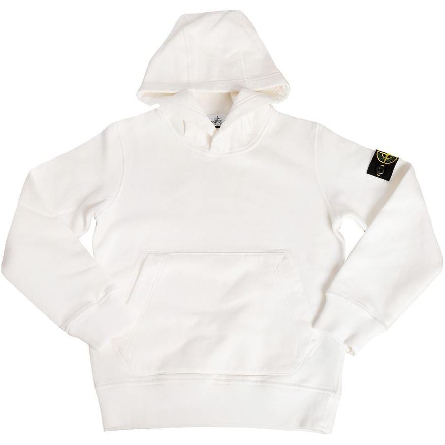 Stone Island Hoodie Kids Hoodies White