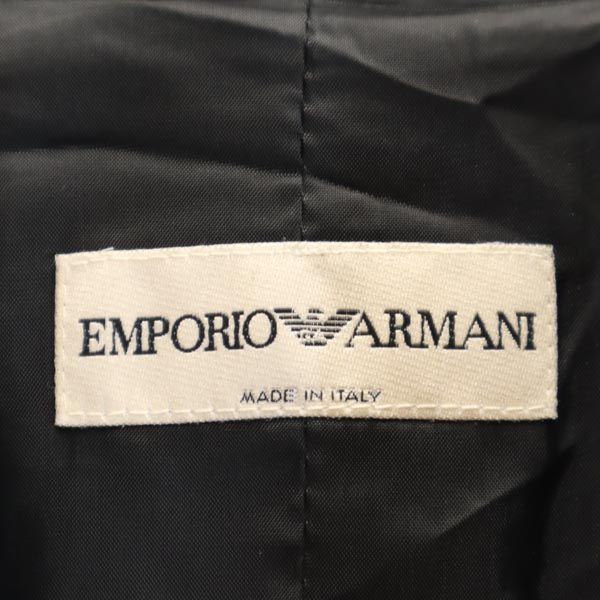Emporio Armani Made in Italy wool tailored jacket 44 black Women Used