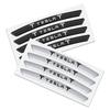 guhzk4 4pcs Aluminum Wheel Rims Racing Stickers Badge Auto Decor Car Styling for Tesla Model 3 S X Y 2022 Style Roadster Invader Coil