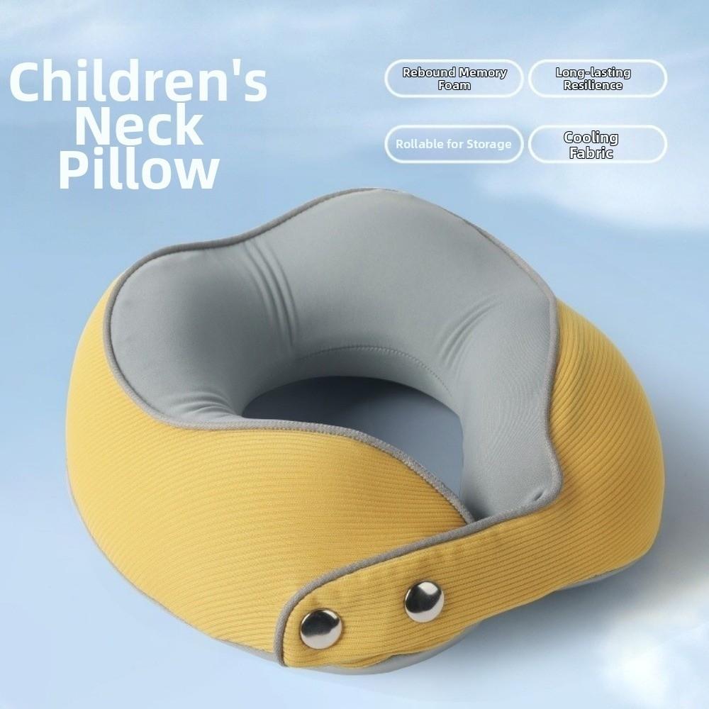 Portable Neck Pillow Multi-functional Comfort Support U Shape Pillow Soft Material U-shaped Design Nap Pillow Airplane Travel