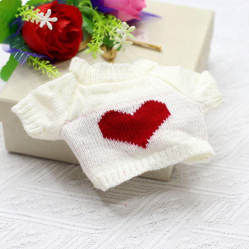 30cm Teddybjørn Bjørn Tilbehør Tilbehør Dukke Dukke Erstatt Klær Plysjleker Genser Genser Tilbehør