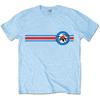 The Jam Unisex TShirt Target Stripe Light Blue Unisex T-Shirt