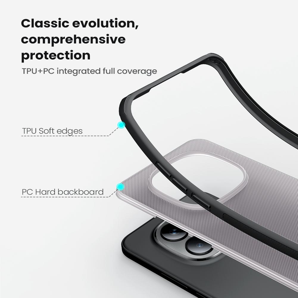 Custodia Nillkin Per Xiaomi Redmi Note 15 Pro Plus 5G Super Frosted Shield Pro Morbido TPU Duro PC Protezione Cover Posteriore Custodia per Telefono